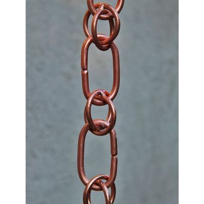 Link &amp; Loop Copper Chain