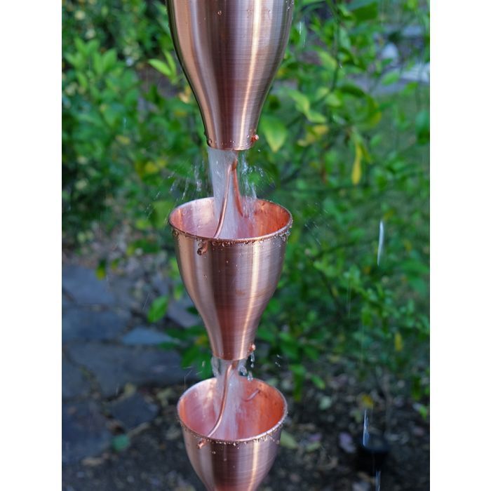Copper Smooth Cups (per foot)