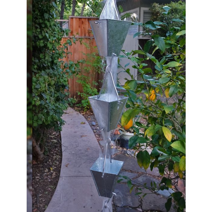 Aluminum Tapered Square Cups (per foot)