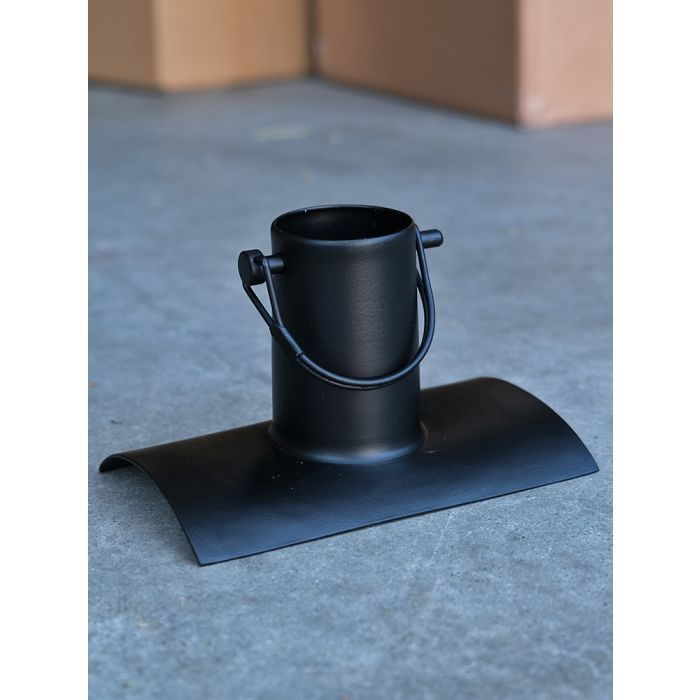 Black Half Round Install Kit