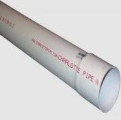 6&quot; PVC Drain Tile (10&#39; LENGTH PVC SCH 30)