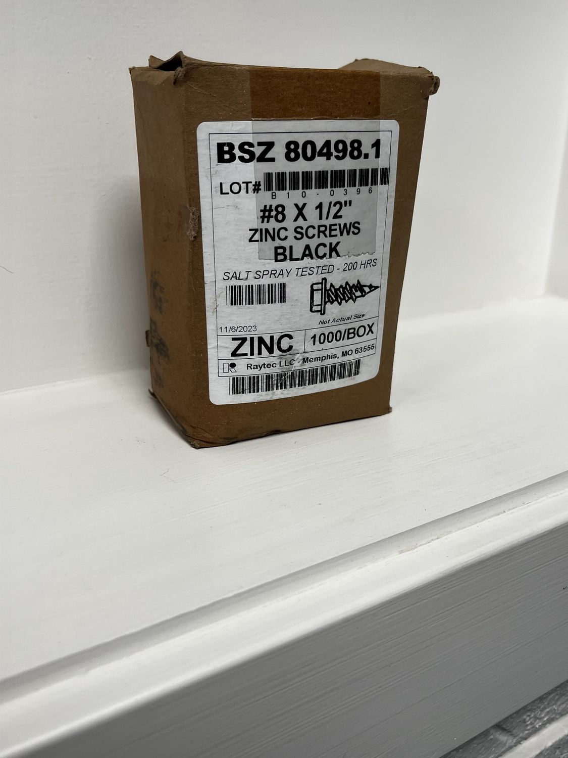 Remedy Screws 1/2&quot; (1000 count)