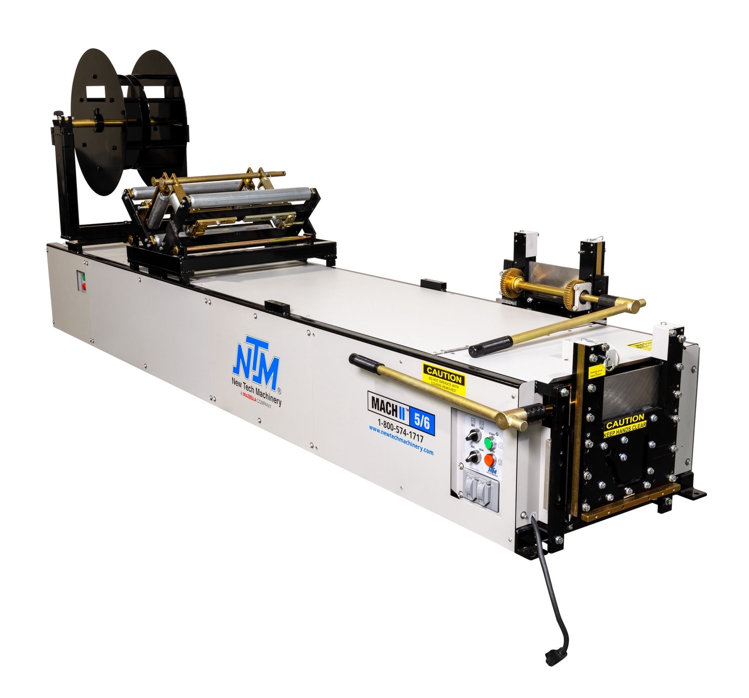 5&quot;/6&quot;  NTM Gutter Machine (w/ 1 Reel , 1 Cradle and Shear)
