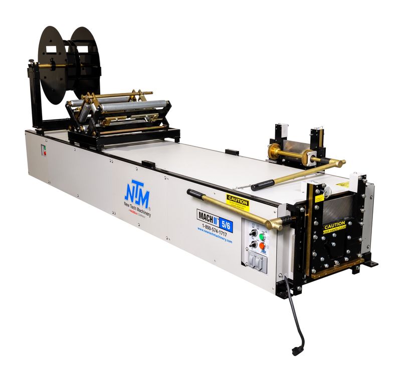 5&quot;/6&quot;  NTM Gutter Machine (w/ 1 Reel , 1 Cradle and Shear)