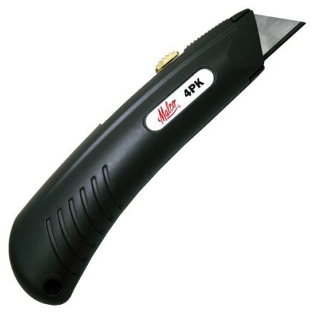 Top Button Action Utility Knife