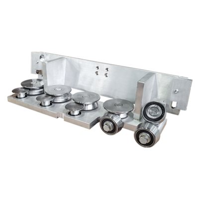 Hook assembly for gutter machine