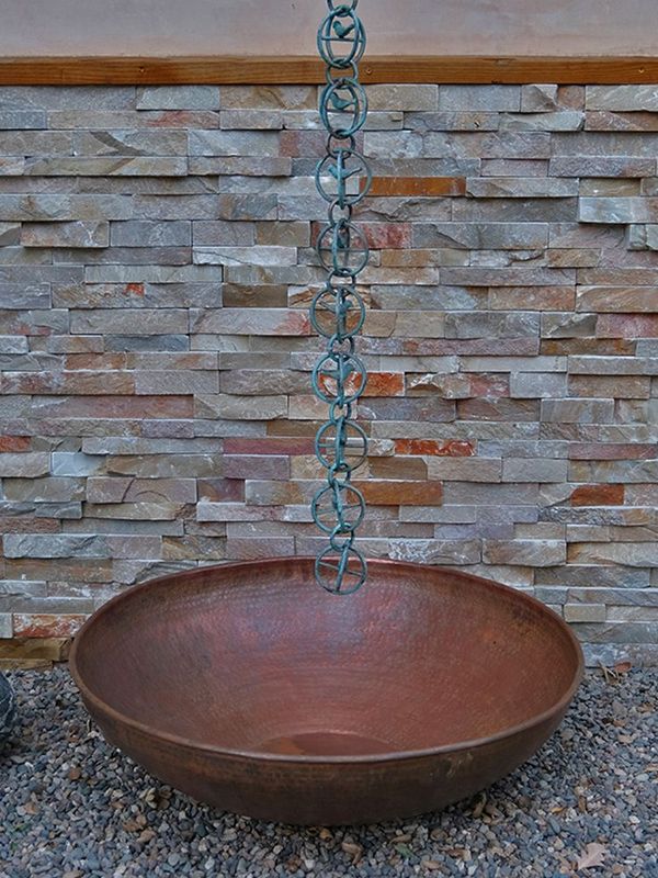 22" Copper Basin