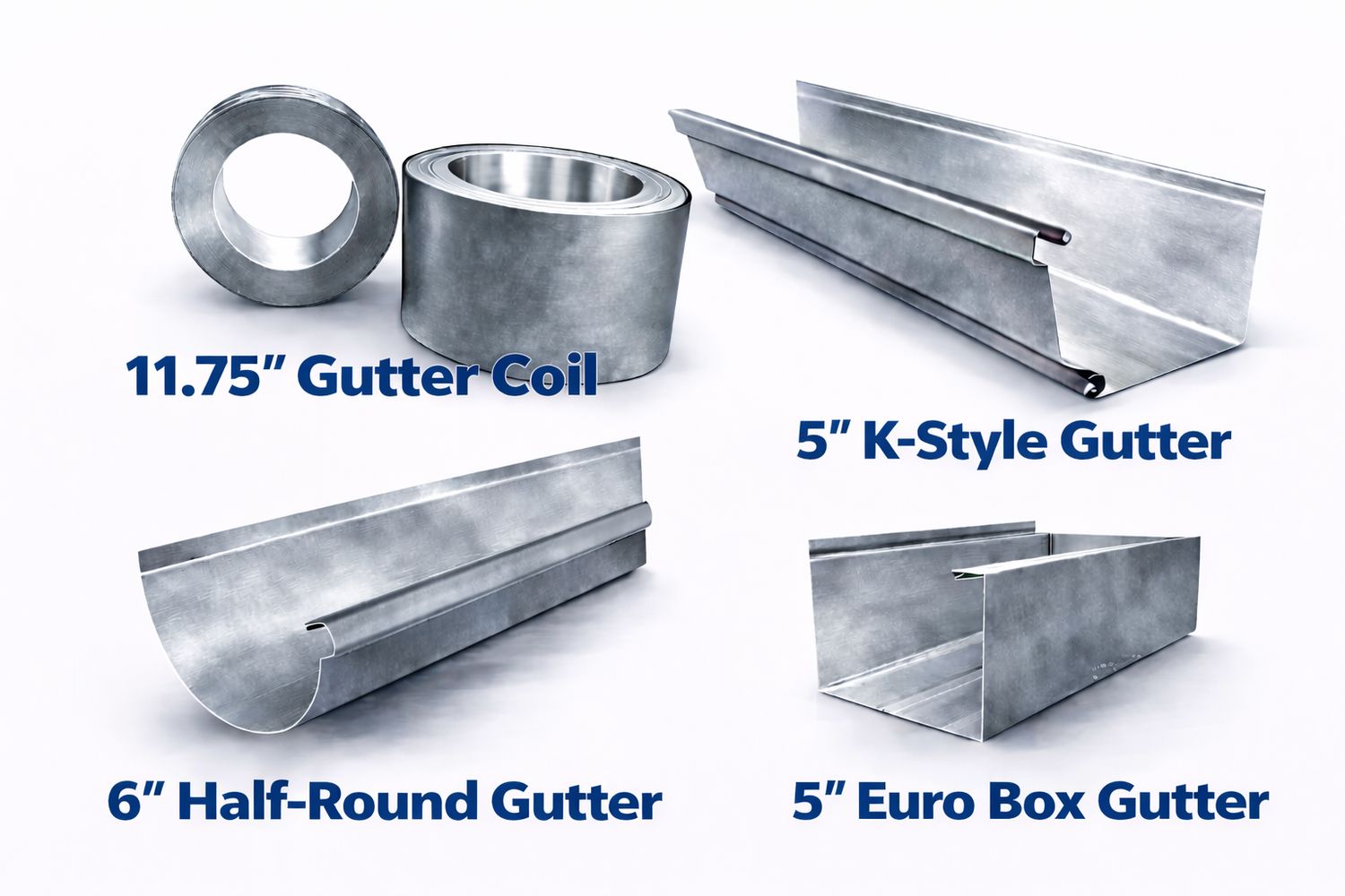 11.75" Galvalume Gutter Coil