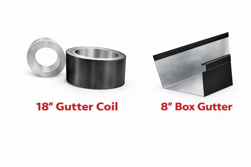 .032 X 18" Gutter Coil (Per Foot)