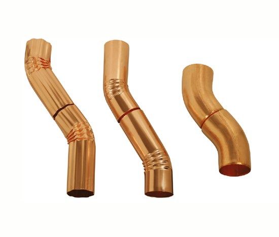 3" Copper Round Offset