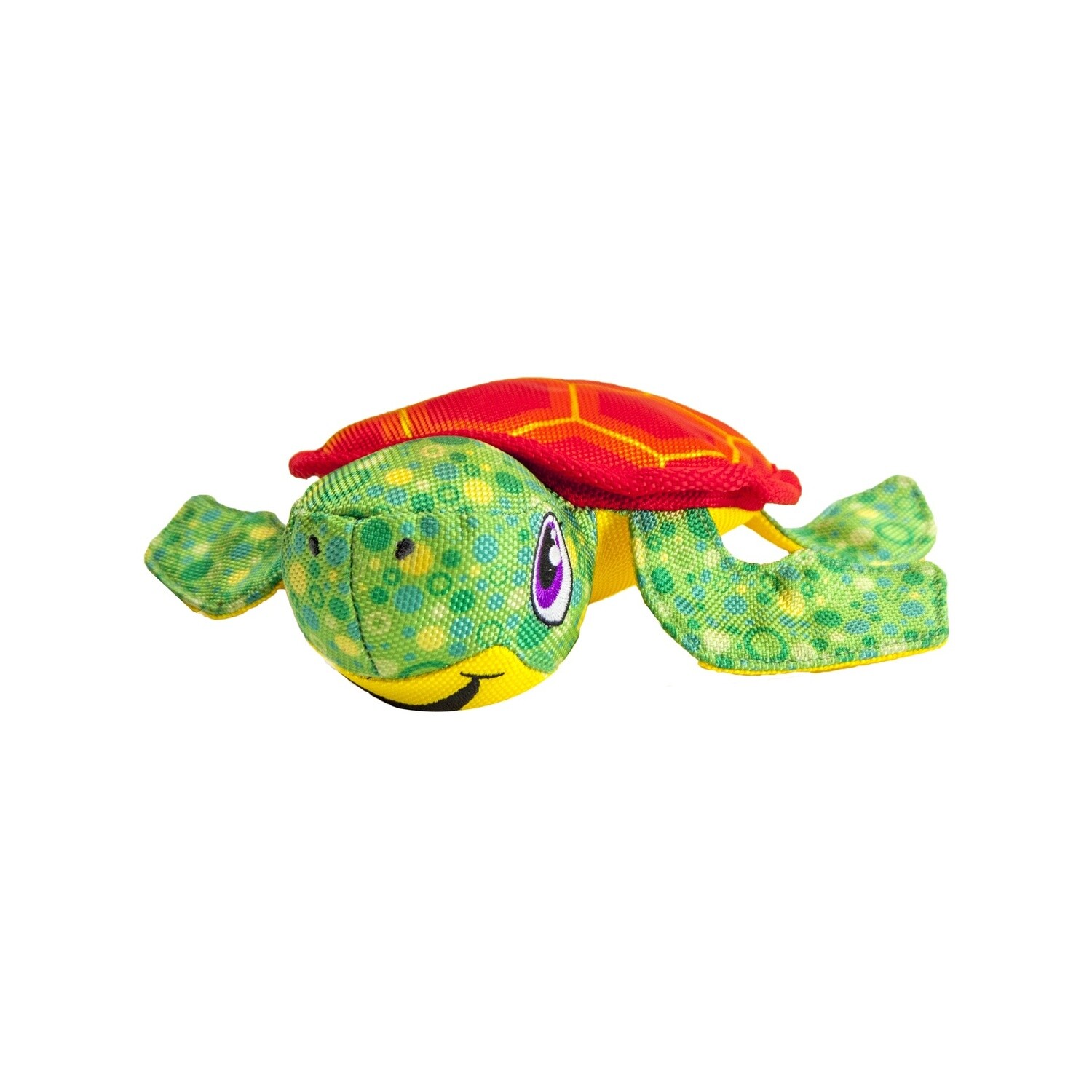 Floatiez Dog Toy Turtle Medium Green 11