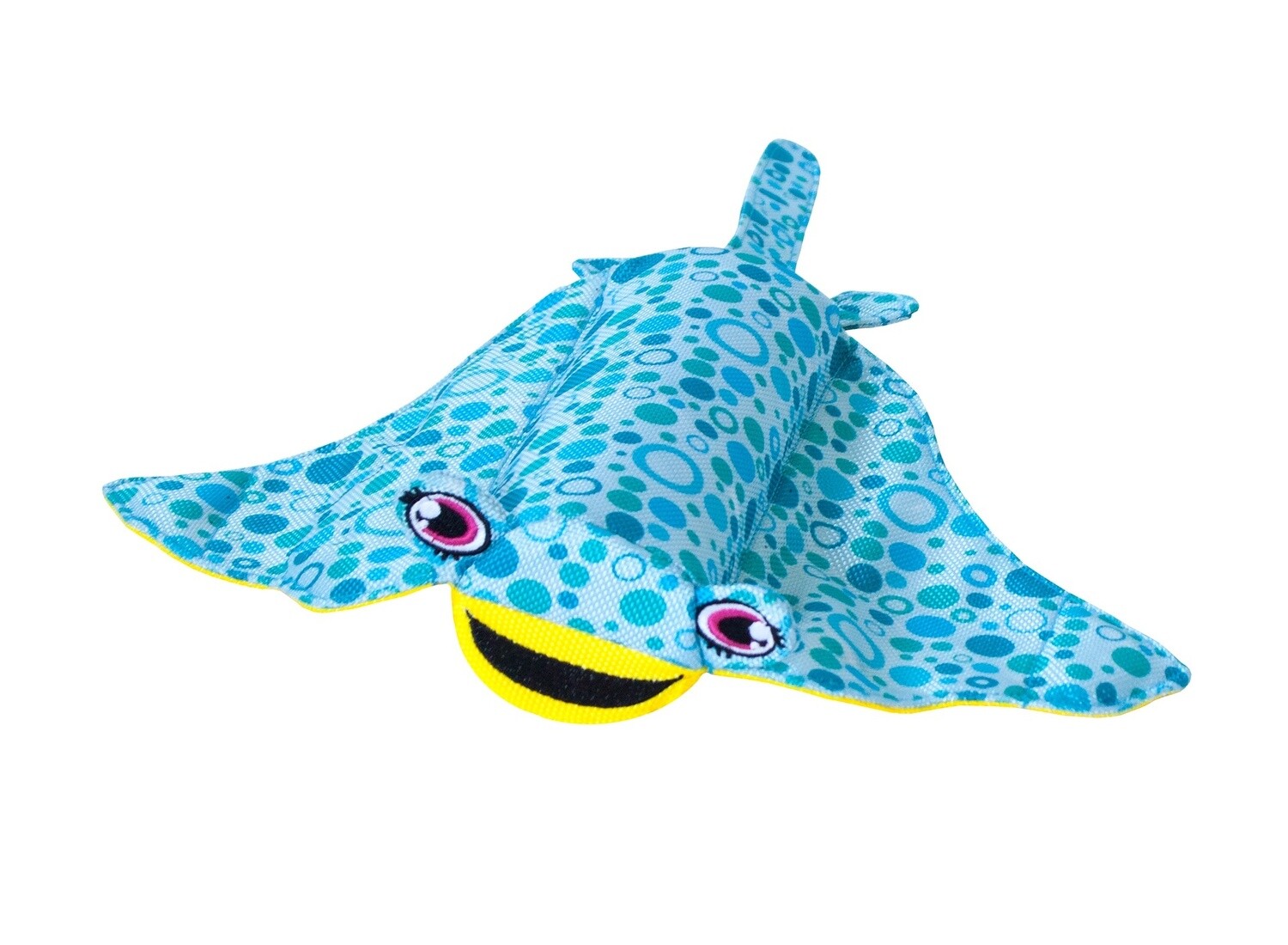 Floatiez Stingray Floating Dog Toy, Blue - Large