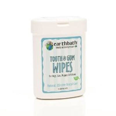Earthbath Tooth & Gum Wipes