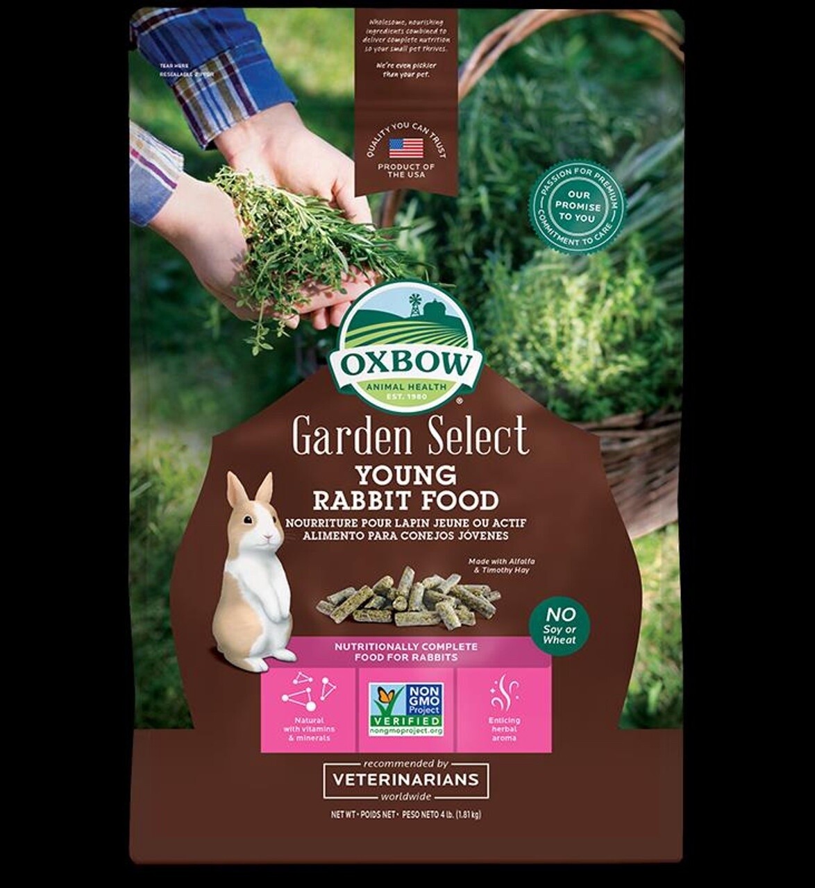 Oxbow Garden Young Rabbit