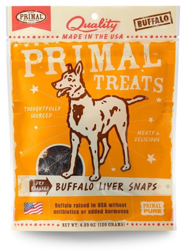 Primal Buffalo Liver Snaps