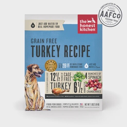 Honest Kitchen Grain Free Dehydrated Turkey