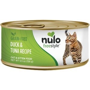 - Nulo FreeStyle Grain Free Duck & Tuna Recipe Canned Kitten & Cat Food