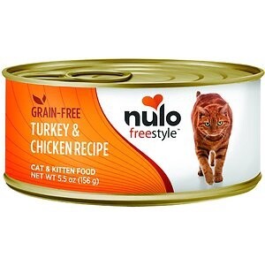 - Nulo Freestyle Turkey & Chicken Recipe Grain-Free Canned Cat & Kitten Food