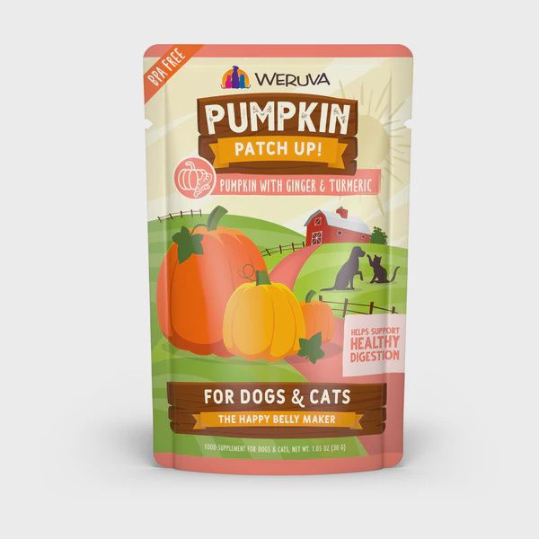 Weruva Pumpkin Patch Up!, Pumpkin with Ginger &amp; Turmeric for Dogs &amp; Cats