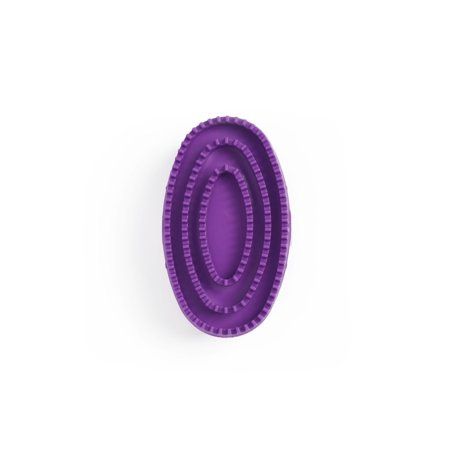 Suregrip Oval Rubber Curry Brush With Strap For Pets