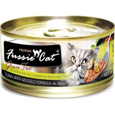 Fussie Cat Premium Tuna with Mussels