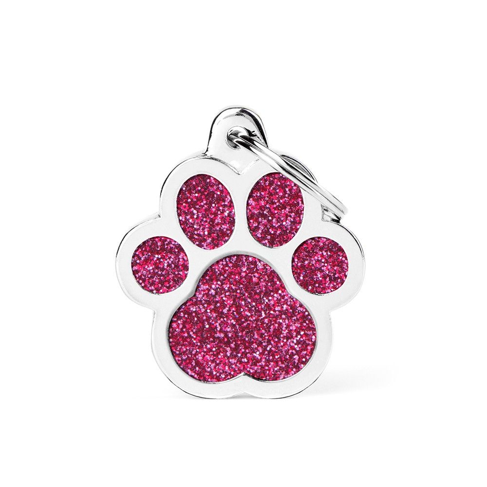 Big Paw Glitter Pink