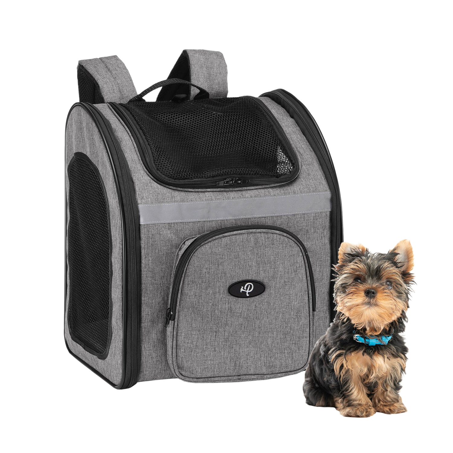 Petique The Backpacker Pet Carrier, Design: Glacier