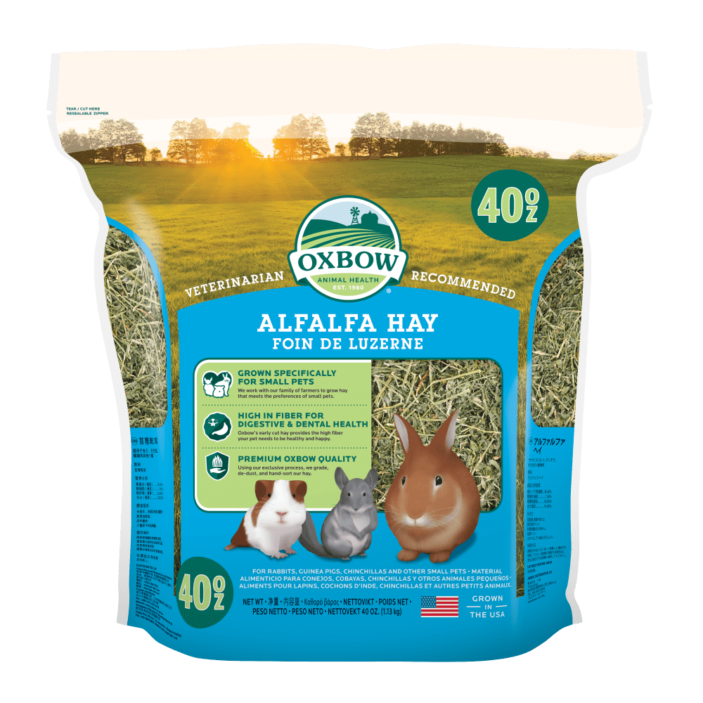 Oxbow Alfalfa Hay, Size: 40.0 oz