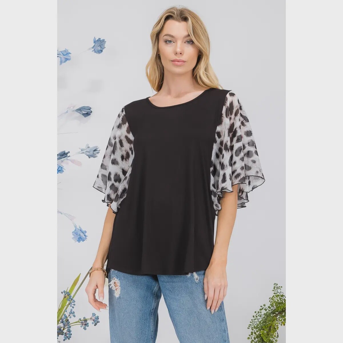 Black Grey Leopard
