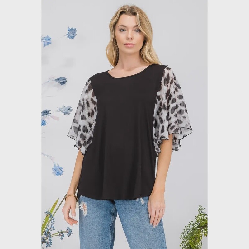 Black Grey Leopard
