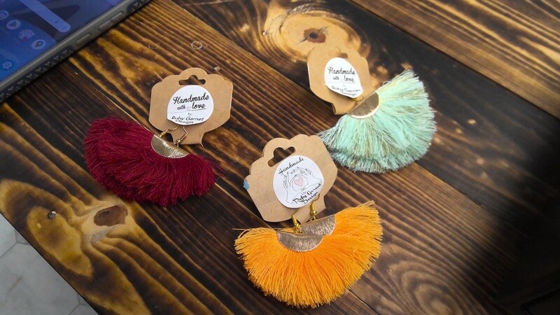 String Fringe Earrings