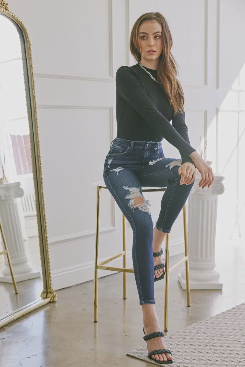 High Rise Super Skinny