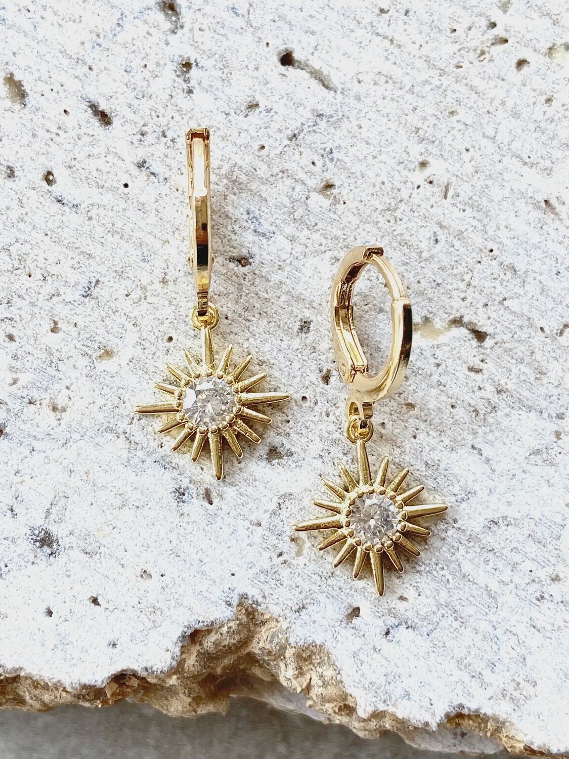 Sun earrings