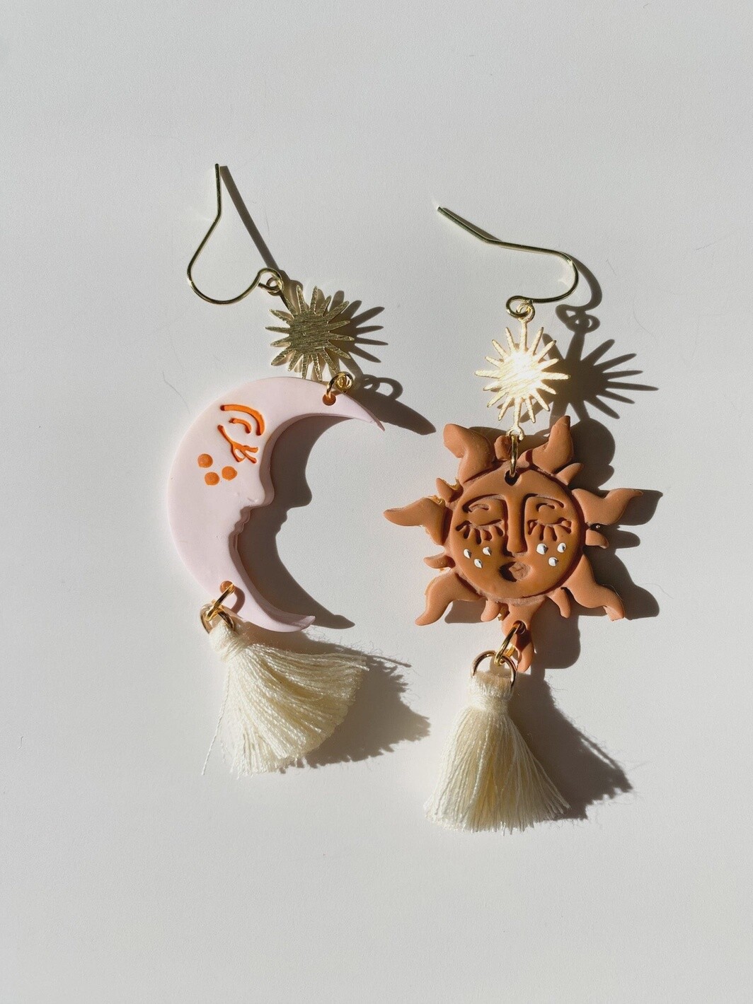 Boho Moon &amp; Sun Earrings