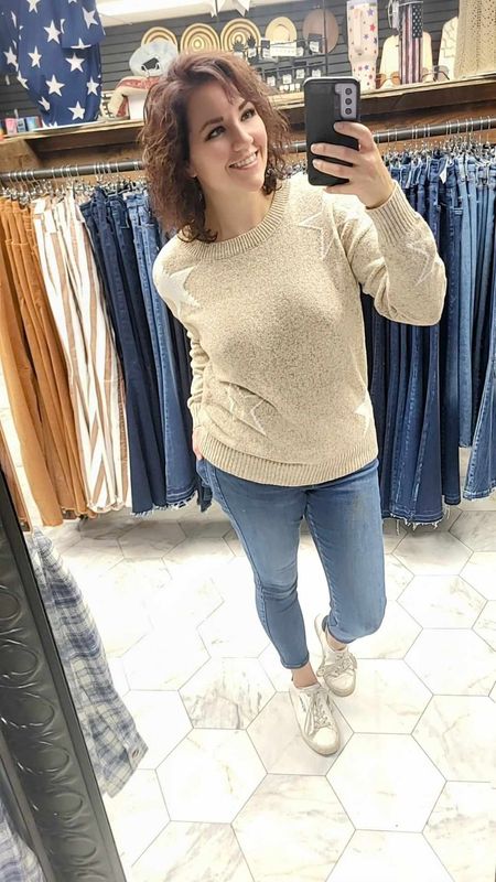 Shylee Star Knit Sweater