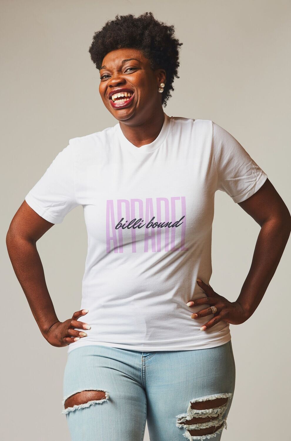 Billi Pink Dust Tee