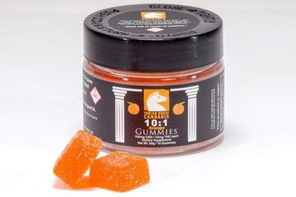 Trojan Horse Cannabis Gummy Orange 10:1