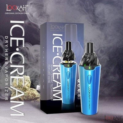 Lookah Ice Cream Dry Herb Vaporizer, Colour: Blue