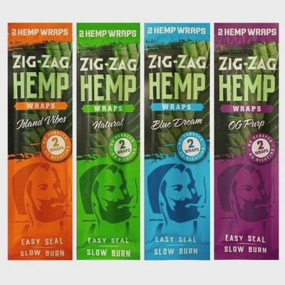 Zig Zag Wraps, Style: Blue Dream Hemp