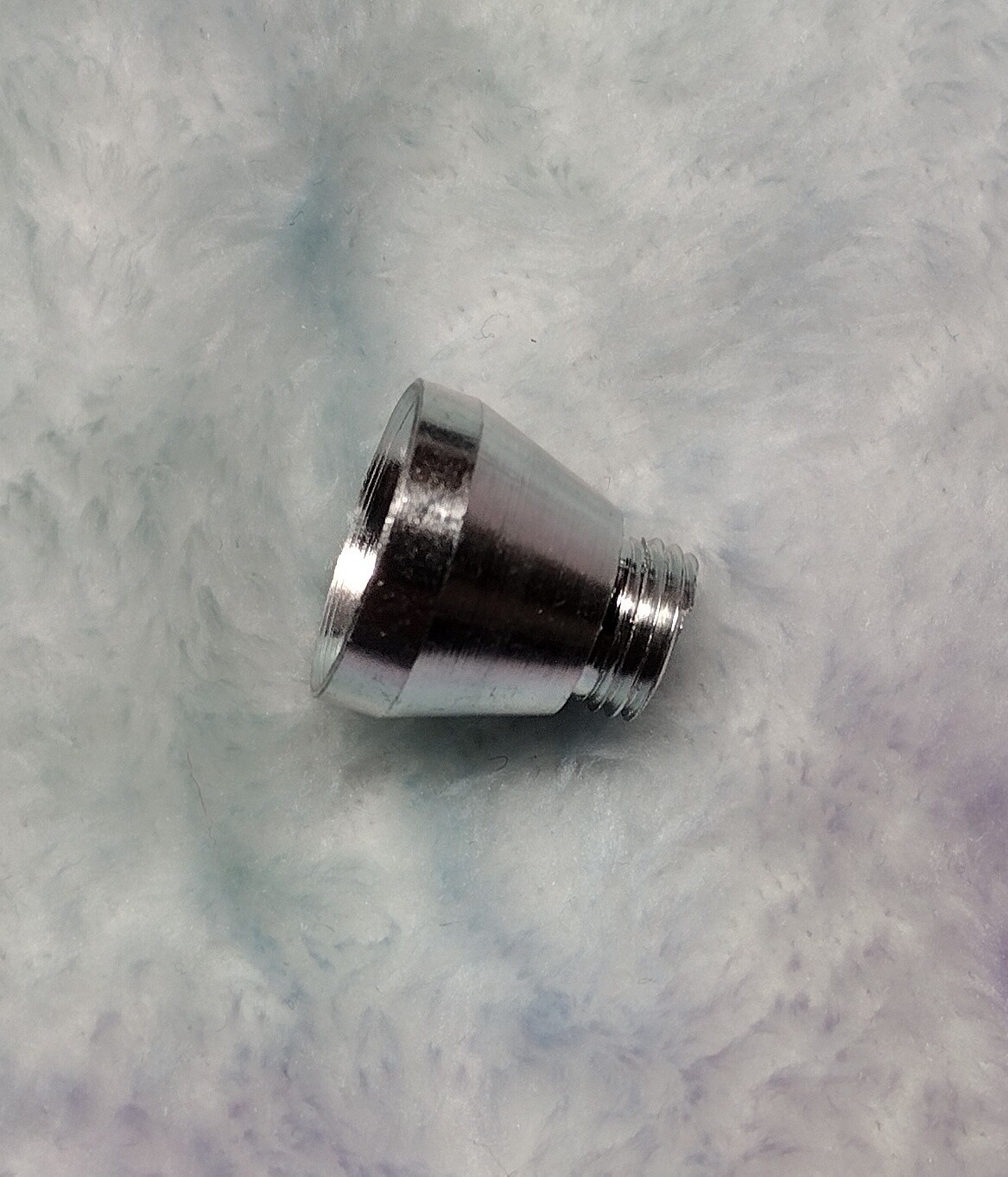 Aluminum Bowl for Acrylic Pipes, Size: Big