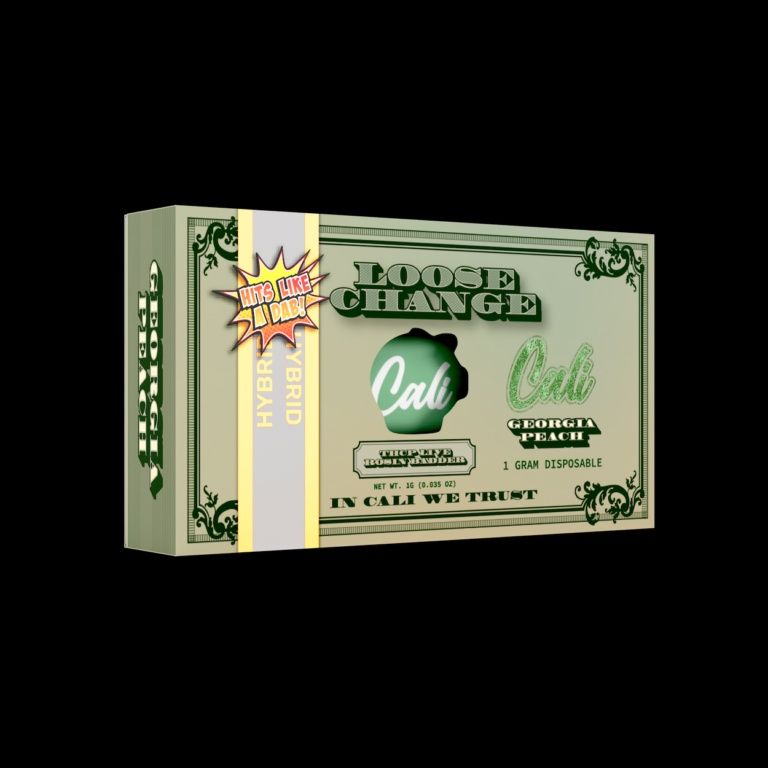 Cali Loose Change Disposable, Strain: Georgia Peach