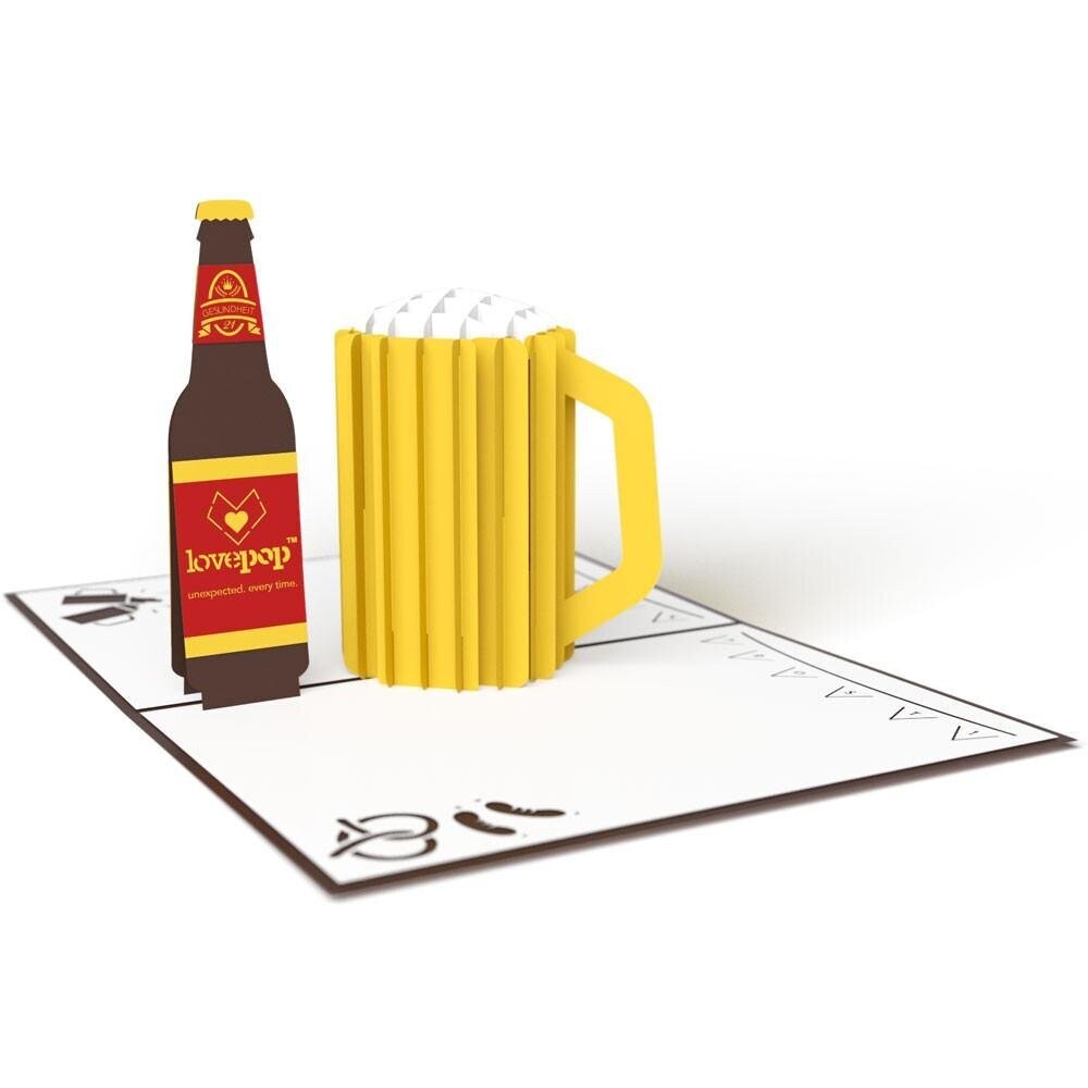 Love Pop Beer Card