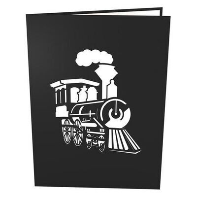 Love Pop Black Train Card