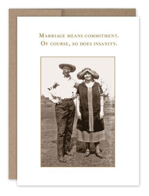 Shannon Martin Design - Marriage Means Commitment - Anniversary Card