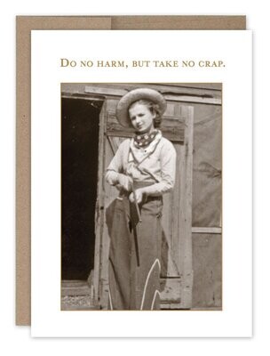 Shannon Martin Design - Take No Crap - Birthday Card