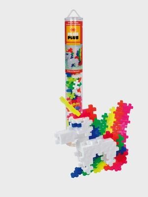 Plus-Plus Mini Maker Tube - 70pc Unicorn