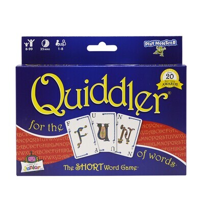 Quiddler Card Game- For the Fun of Words