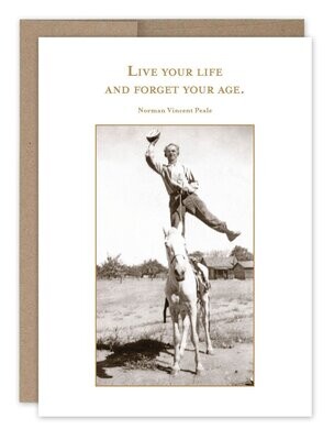 Shannon Martin Design - Live Your Life - Birthday Card