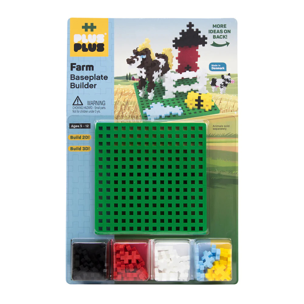 Plus-Plus Baseplate Builder - Farm
