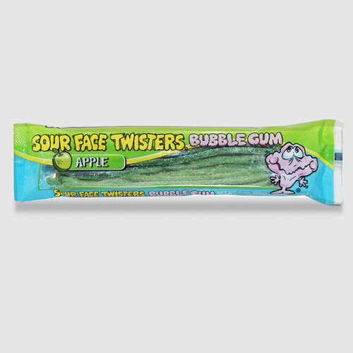 Face Twisters - Apple 2 oz Straws